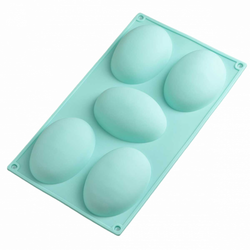 Форма силиконовая Яйца 5 ячеек фото
