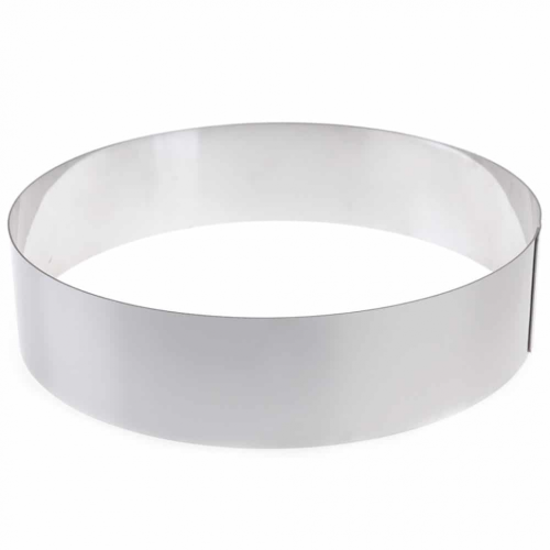 Форма кольцо диаметр 160 мм высота 60 мм нержавеющая сталь фото