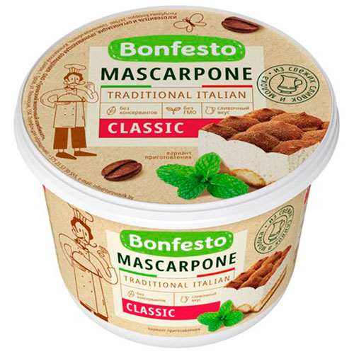 Сыр Маскарпоне Bonfesto, 500гр фото