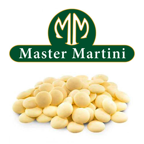 Глазурь белая Master Martini Caribe Bianko Dischi, 1 кг фото