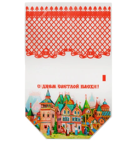 Пакет цветной для кулича 135х320 Кремль фото