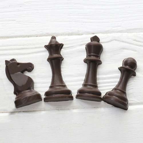 Форма для шоколада Шахматы 7 шт фото