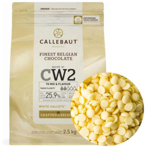 Шоколад Белый 25,9% (Callebaut - Каллебаут) , 2,5кг фото