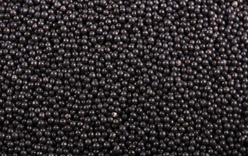 Посыпки кондитерские декоративные "Шарики" черные, 150г фото