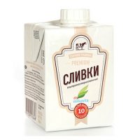 Сливки ультрапастеризованные "Милкавита" 10% 0,5 л фото