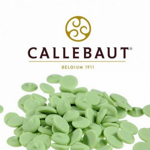 Шоколад зеленый со вкусом лимона 100 г Callebaut фото