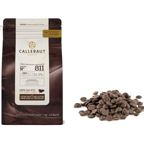 Шоколад Темный 54% Callebaut 500 гр фото