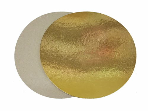 Подложка для торта Золото 2,5 мм диаметр 28 см фото