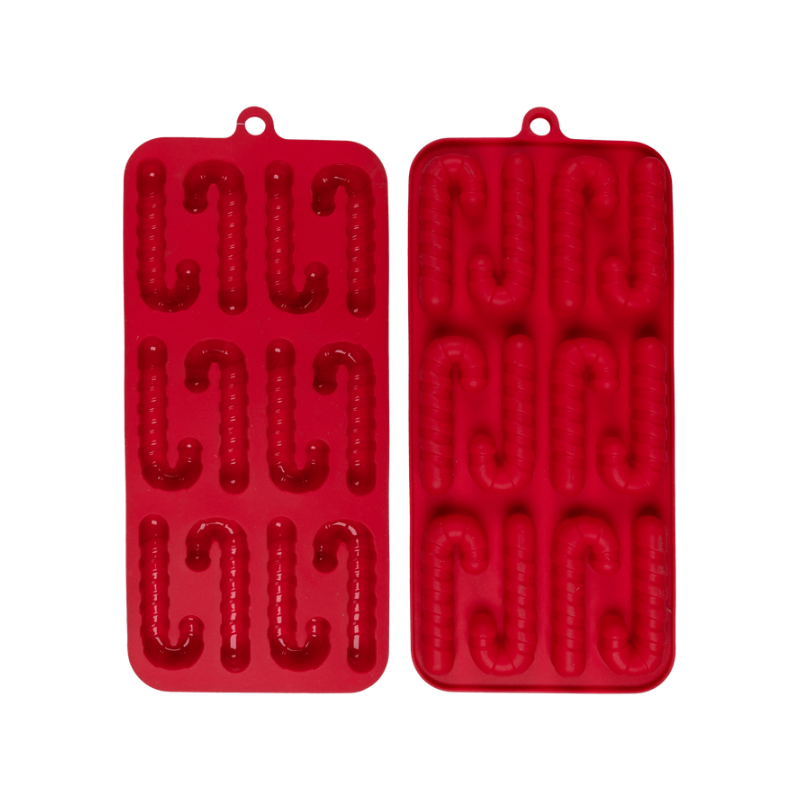 Форма силиконовая Рождественские леденцы  фото