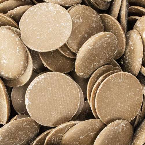 Шоколад молочный 32% легкоплавские диски ( Каллебаут), 0,5кг фото