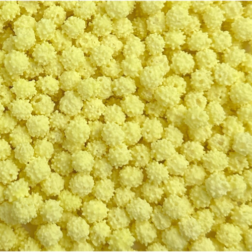 Посыпка "Помпоны желтые" 100гр фото