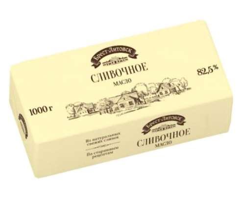 Масло Брест-Литовск 82,5% 1кг фото Масло Брест-Литовск 82,5% 1кг фото