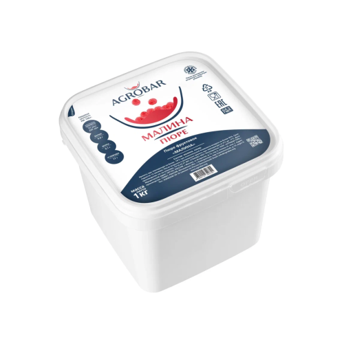 Пюре Малина Агробар 1кг фото Пюре Малина Агробар 1кг фото