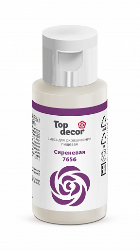 Топ декор ,Смесь для окрашивания "Сиреневая", 30г фото